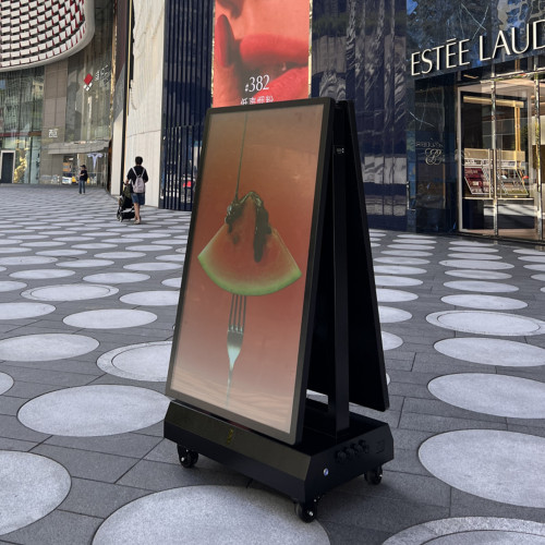 טוטם דיגיטלי אנטי קורוזיבי IP65 Dual Face Outdoor Outdoor