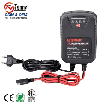 IP65 Waterproof 12V 5A Lead Acid Battery Charger and Maintainer