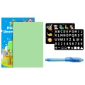 Papan Gambar Fluorescent Suron A3 Magic Pad