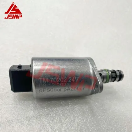Electric Proportional Solenoid Valves for Crane Pilot Valves (TM70202, TM70301, TM70402)