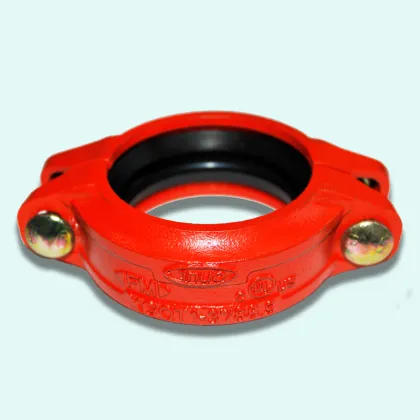 4-inch DN114 Grooved Coupling Rigid Flexible Pipe Fitting with Victaulic License
