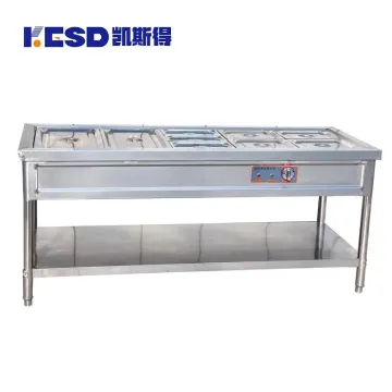 Hot Sale Fast Food Electric Food Warmer Display Bain Marie Buffet Food Warmer