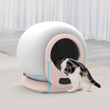 High Quality 65L Automatic Self-Cleaning Cat Litter Box for Multi-Cat