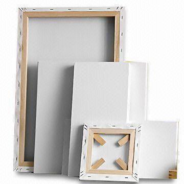 Stretched Canvas Printing and Wooden Frame, Various Thickness and Shape Frames are Available