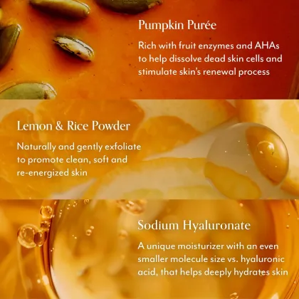 Private Label Vegan Pumpkin Enzyme Face Mask
