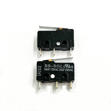 Suis mikro asli asli: SS-5GL, 5A, SS-10GL/125VAC, 3VAC/250VAC-Enjin Carian