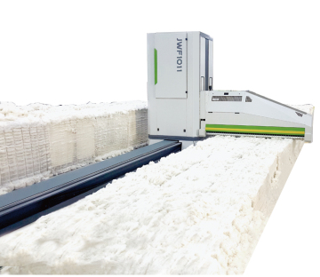 High Quality JINGWEI Brand JWF1011 Reciprocating Bale Plucker Spinning Blowroom for Yarn Production