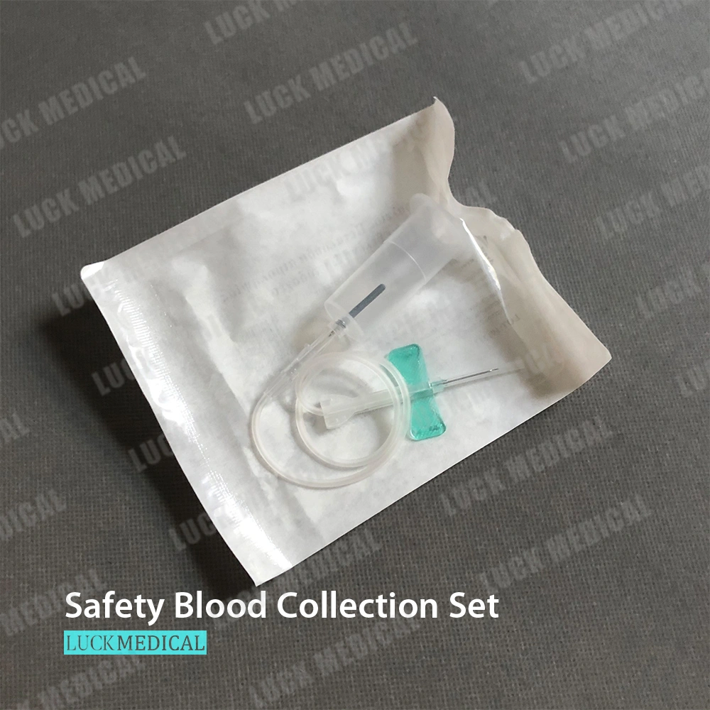 Vacuette Safety Blood Collection Set + Luer Adapter China Manufacturers ...
