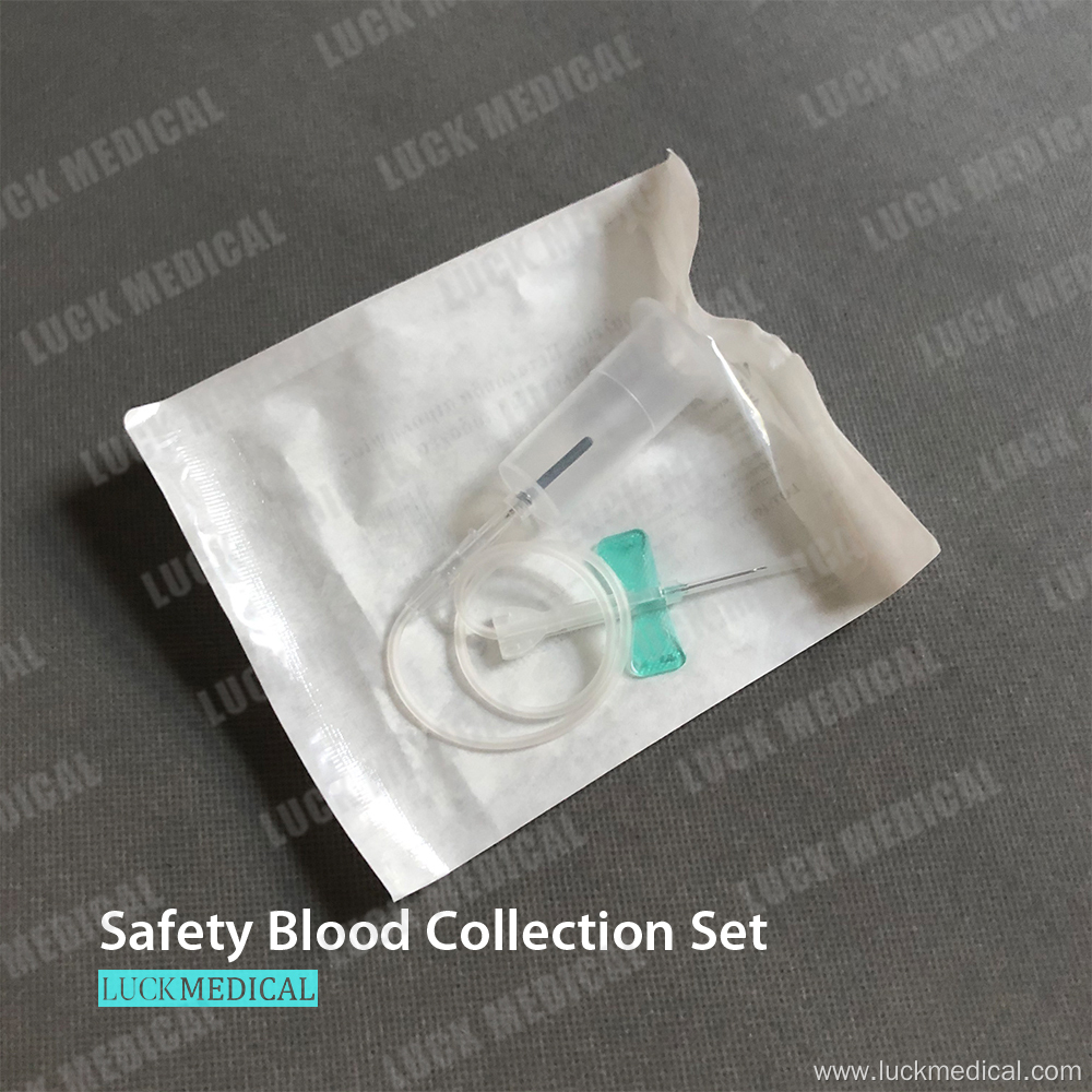 Safety Blood Collecting Unit