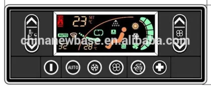 Mobile Electrical Air Conditioner Heating Air Conditioning Control Panel