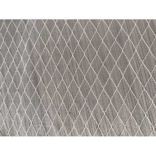 Venta caliente 160CM 23GSM 100% Nylon bordado tela de malla