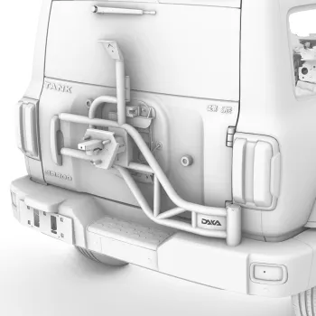 Tank 300 High Strength Tire Mount Bracket - Customized No Bending Accessories