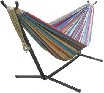 2021 New Portable Waterproof Outdoor Hammock Bed for Summer Camping