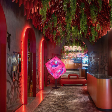 Cube d'affichage LED intérieur P2 personnalisé pour publicité extérieure 3D