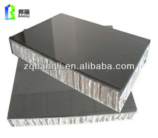 insulated granite aluminum honeycomb sandwich panel