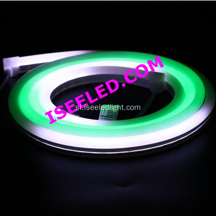Čarobna barva dekorativne DMX LED neonske svetlobe