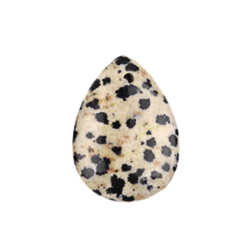 Dalmation Jasper 18x25mm Gewelry yapmak için Taş Taş Kolye