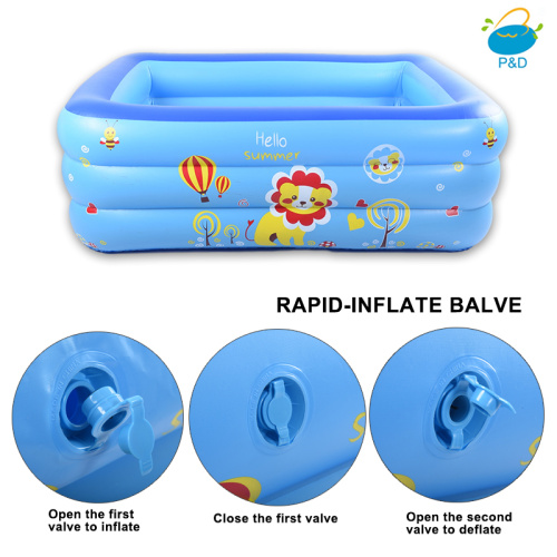 Wholesale Inflatable Pool Plastic Inflatable Swimming Pool