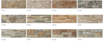 high grade building material outdoor grey clinker tile,outdoor garden external patio decorative wall tiles in Fuzhou