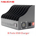 Station de charge de bureau à 8 ports USB Charger USB