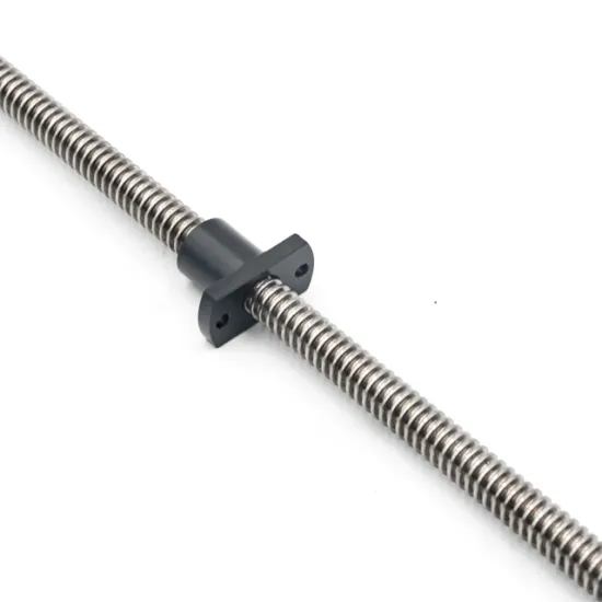 Inch lead screw A13X2.5 and POM nut