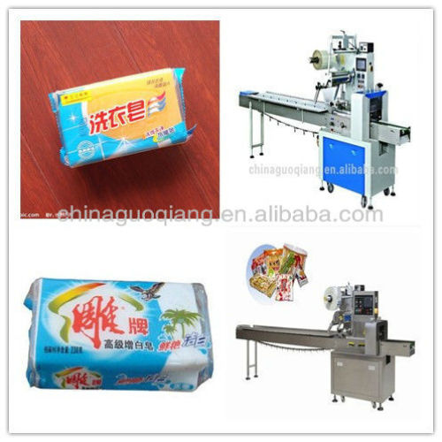 Good quality pillow type soap packing machine