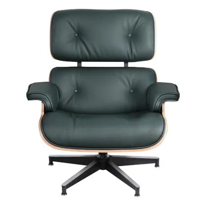 Genuine Leather The Eames chair with Pedal