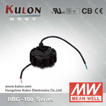 100w constant current MeanWell HBG-100 24v dimmable led driver