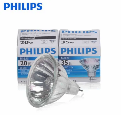 Philips LED 12V Halogen Lamp Cup - Warm White GU4 Bulb with Lid