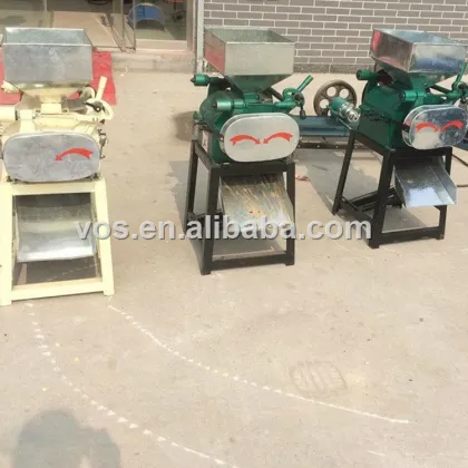 Grain Flake Flattening Machine: Small Oats Corn Soybean Wheat Rice Sorghum Processing Equipment