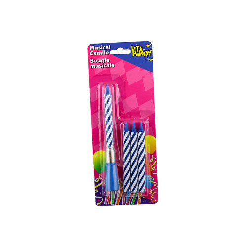 Wholesale LED Bougie Musical Spiral Candle