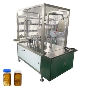 High Speed Automatic Capper Injection Vial Washing Filling Capping and Labeling Machine
