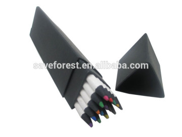 Guangzhou Save-Forest brand colour pencil recycled paper pencils in bulk