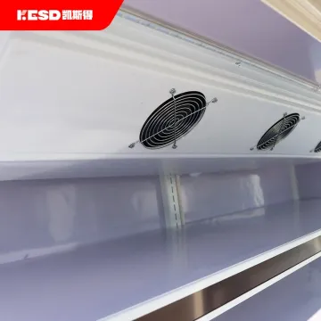 Commercial Supermarket Multideck Vegetables Open Front Display Chiller Showcase