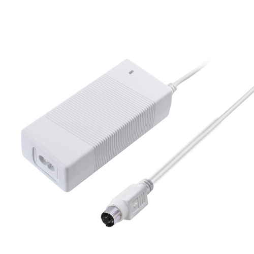 Color blanco AC DC Adaptador 12V 5A