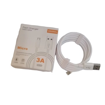 High-Quality PVC Shell 5V 3A Fast Charge Mobile Phone Charging Cable for Android: USB Data Cable Adapter