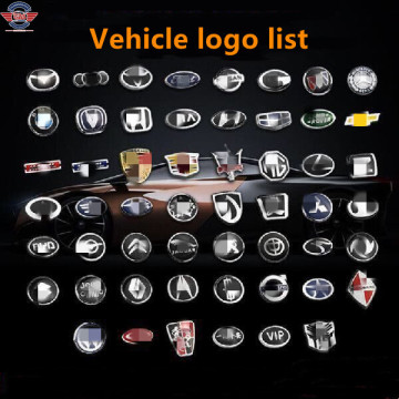High-Quality Zinc Alloy Leather Car Logo No Rust No Fading Safety Seat Belt Buckle Gift Package