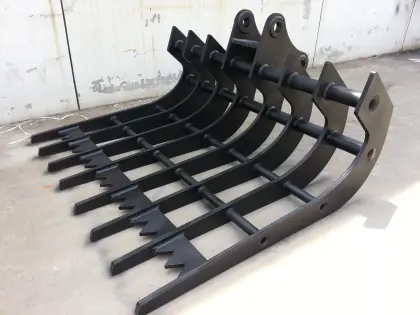 Excavator Rake for 13 Ton Excavator: Forestry Rakes Compatibility