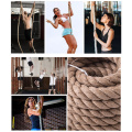 fitness sports training anchor elastic jute battle rope