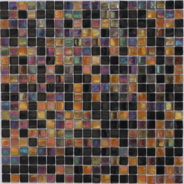 Iridescent Glass Mosaic for Floor Tile (HC-16)