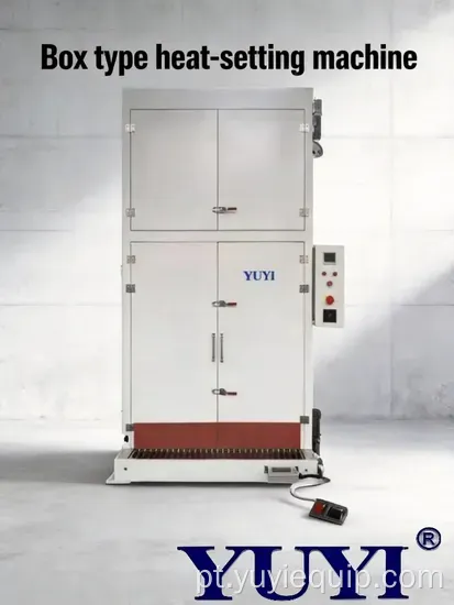 Máquina de termofixação tipo caixa de 15kW 380V de alto desempenho com dimensões personalizadas e garantia de 1 ano
