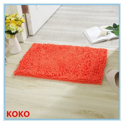 home use washable chenile bath mat