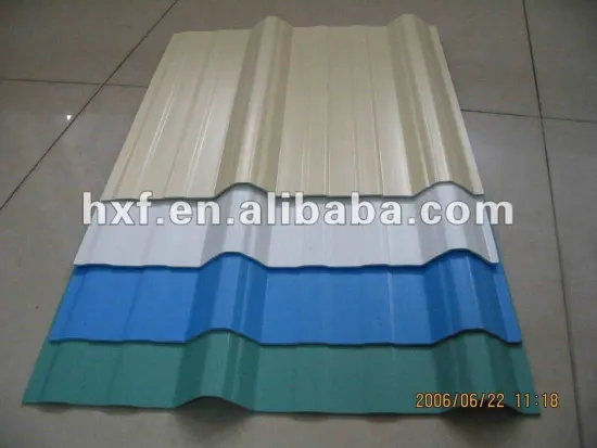 profiled corrugate roofing plate