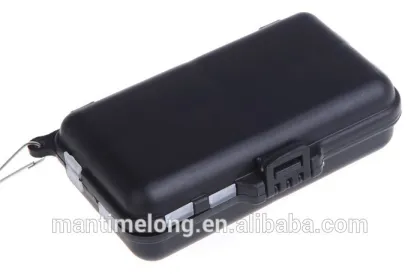 Fishing Tackle Box Fly Fishing Box Spinner Bait Minnow Popper 9 Compartments Fishing Accessories