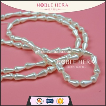 Factory price plastic drop pearl strand for decorating