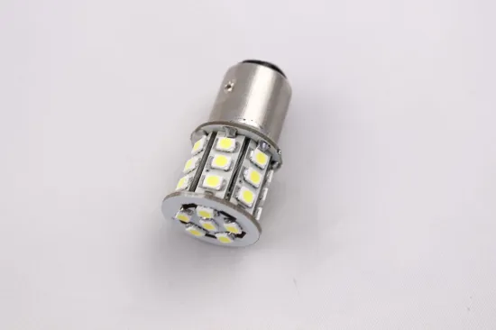 3528 Smd Long Life Yellow Led Brake Light Bulbs 9004 / 9007 For Car Tail Light Bulb