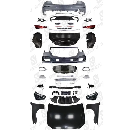 Upgrading Car Parts from W212 to W213 Maybach: Bumpers, Hood, Fender, Headlights, Taillights, Trunk Lid