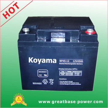 Storage Battery Lead Acid Battery Battery AGM Battery VRLA Battery 12V45ah