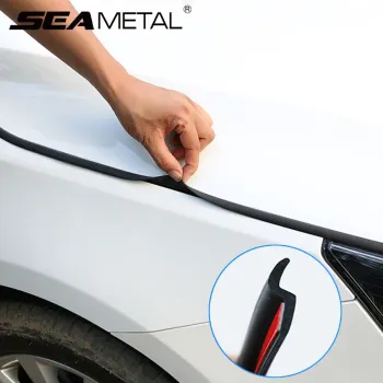 Automotive Hood Cover Rubber Strip - Engine Sealing Soundproof Sealant Accessory