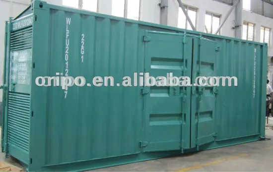 Container genset 825kva diesel generator